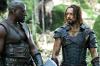 UNDERWORLD: RISE OF THE LYCANS, from left: Kevin Grevioux, Michael Sheen, 2009. ©Screen Gems