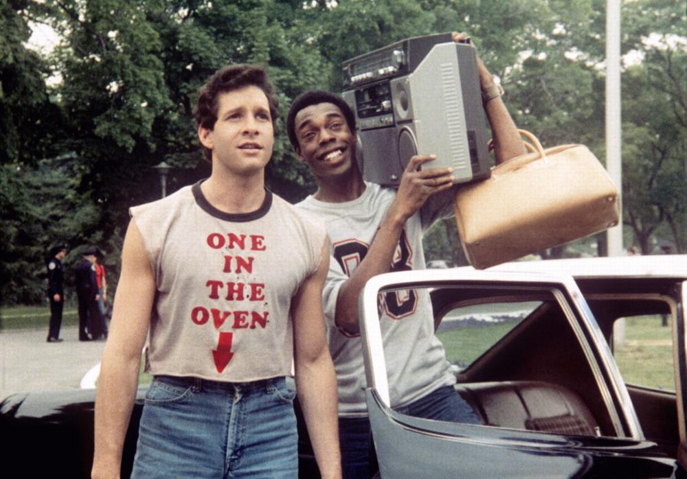 POLICE ACADEMY, Steve Guttenberg, Michael Winslow, 1984, (c) Warner Brothers