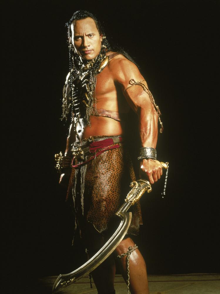 THE MUMMY RETURNS, Dwayne Johnson (aka The Rock), 2001. ©Universal