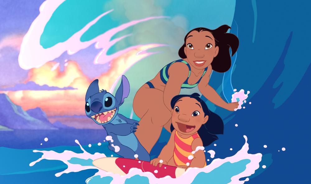 LILO & STITCH, Stitch, Nani, Lilo, 2002 (c) Walt Disney.