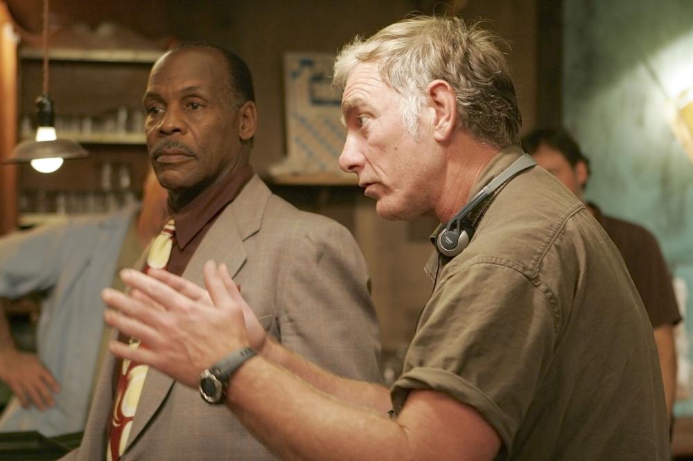 HONEYDRIPPER, Danny Glover, director John Sayles, on set, 2007. ©Emerging Pictures