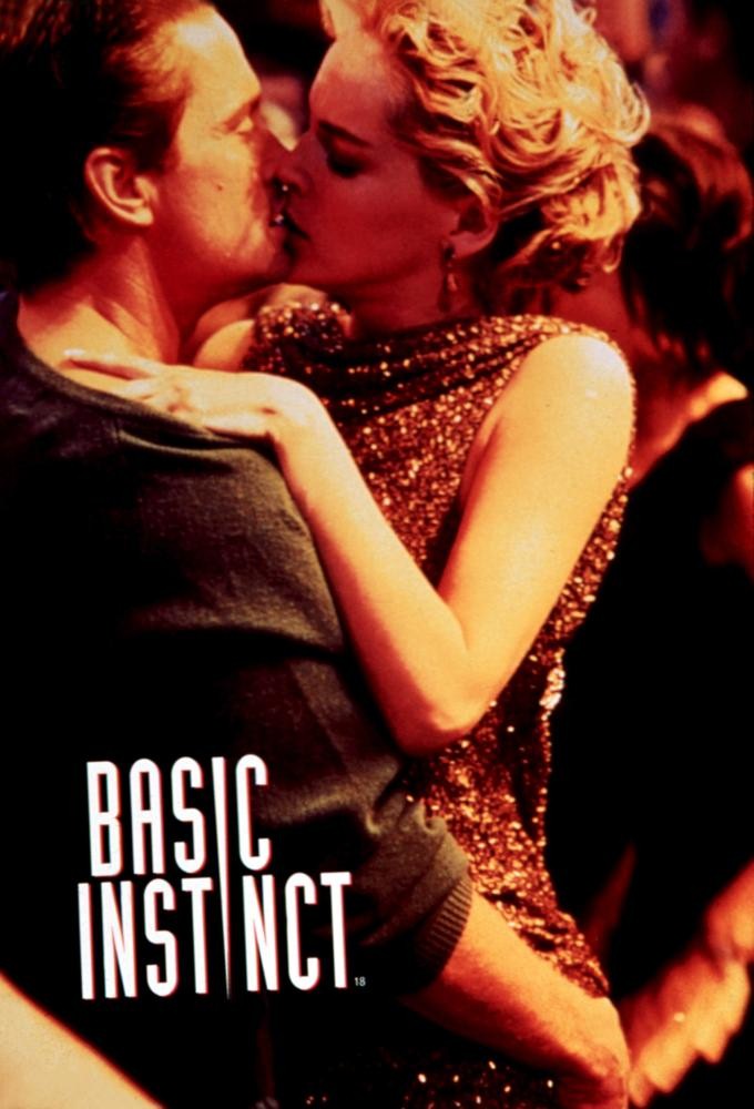 BASIC INSTINCT, Michael Douglas, Sharon Stone, 1992