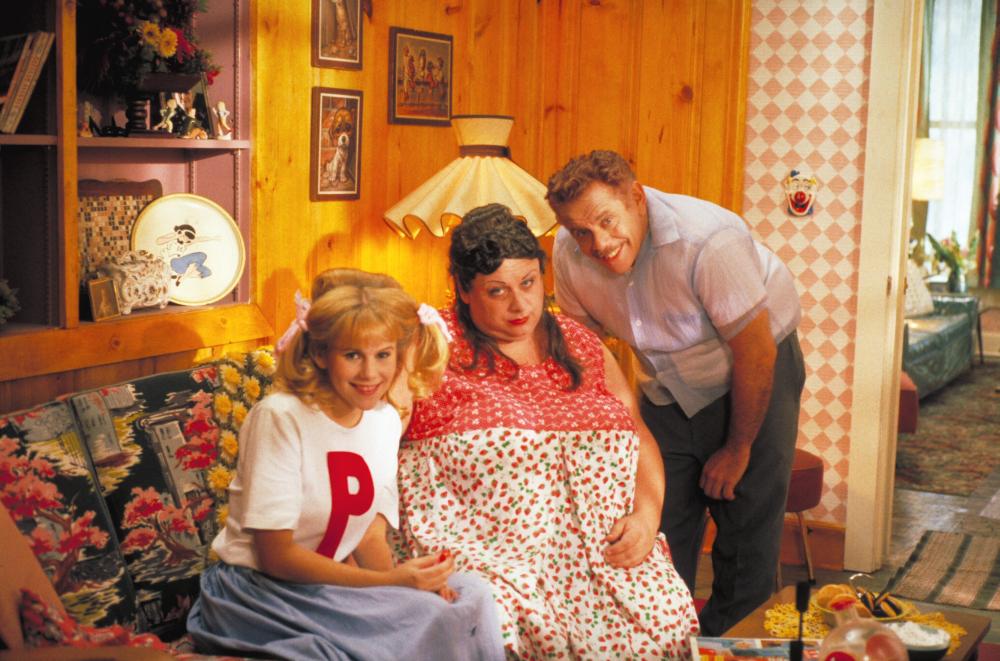 HAIRSPRAY, Leslie Ann Powers, Divine, Jerry Stiller, 1988, (c) New Line