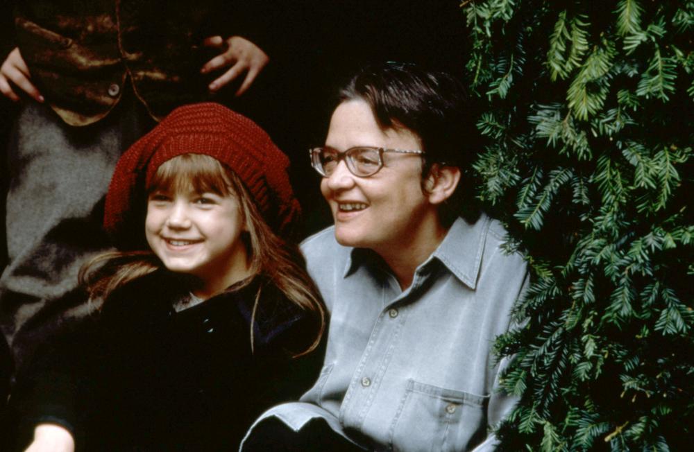 THE SECRET GARDEN, Kate Maberly, director Agnieszka Holland, on set, 1993. ©Warner Bros.