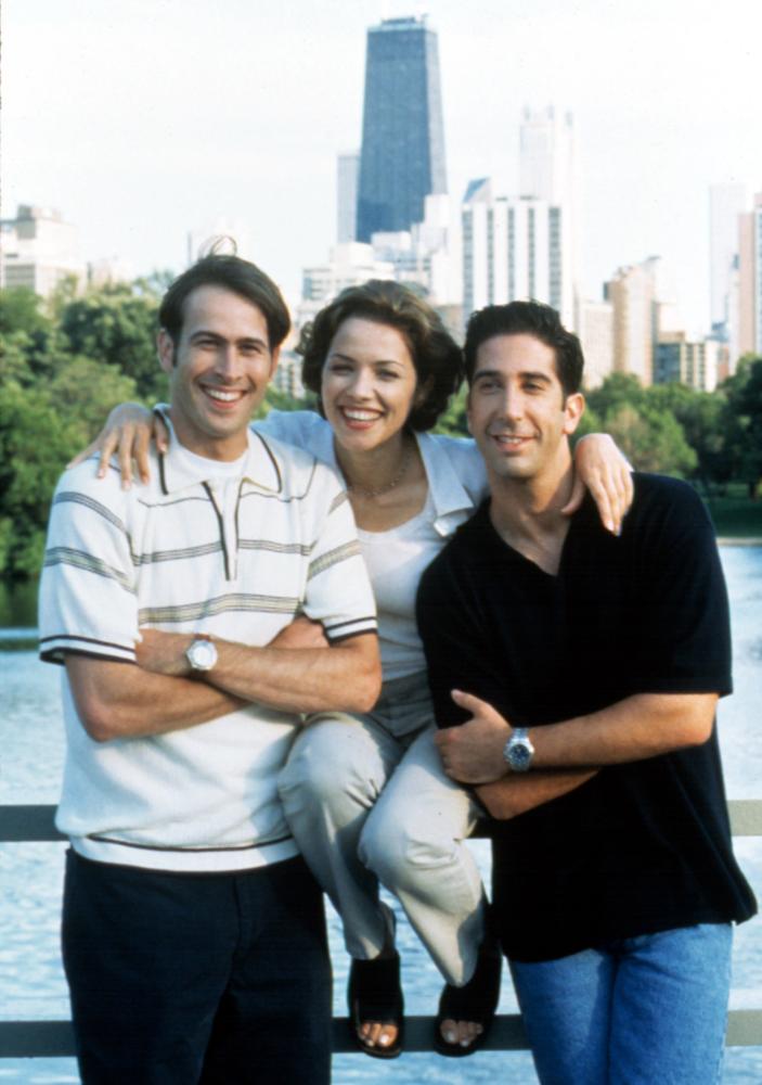 KISSING A FOOL, Jason Lee, Mili Avital, David Schwimmer, 1998