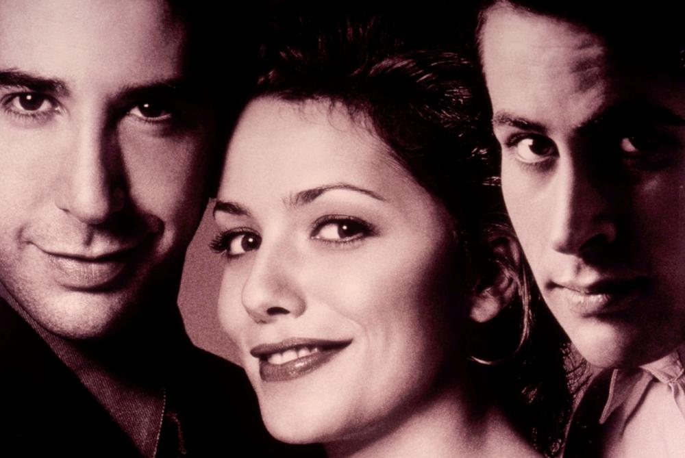 KISSING A FOOL, David Schwimmer, Mili Avital, Jason Lee, 1998, (c)Universal
