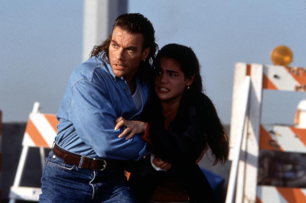 HARD TARGET, Jean-Claude Van Damme, Yancy Butler, 1993, (c)MCA