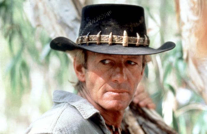 CROCODILE DUNDEE, Paul Hogan, 1986. �Paramount