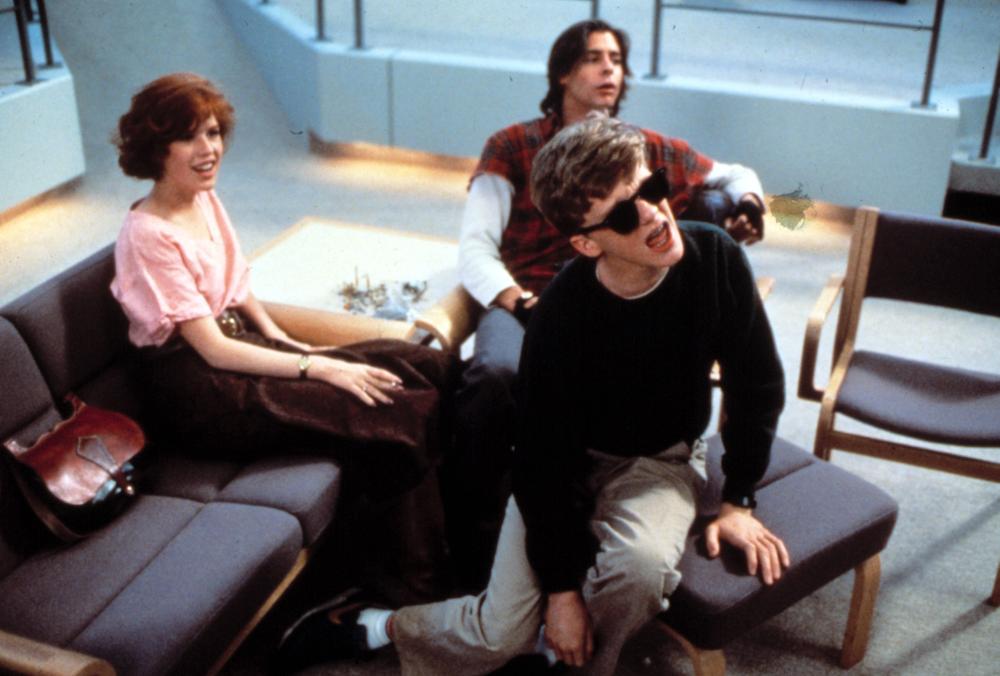 BREAKFAST CLUB, THE, Molly Ringwald, Anthony Michael Hall, Judd Nelson, 1985.