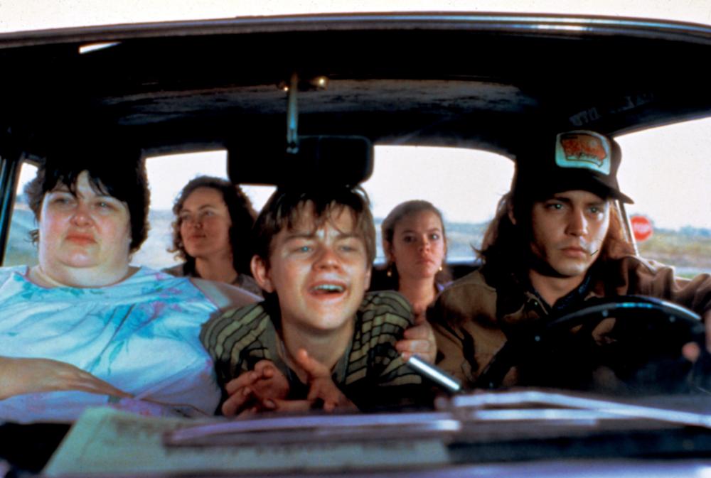 WHAT'S EATING GILBERT GRAPE?, Darlene Cates, Laura Harrington, Leonardo Di Caprio, Mary Kate Schellhardt, Johnny Depp, 1993