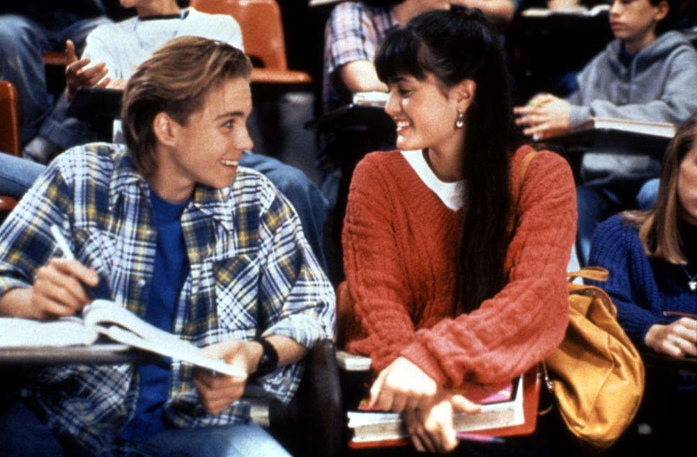 SIDEKICKS, Jonathan Brandis, Danica McKellar, 1992, (c)Triumph Releasing
