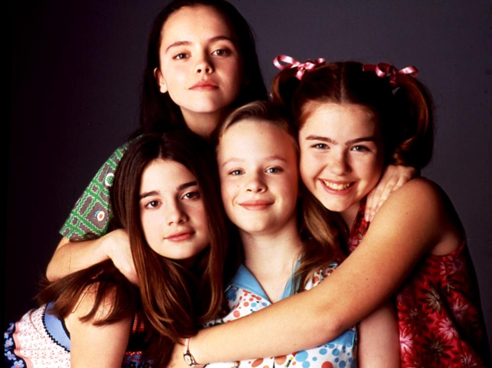 NOW AND THEN, Gaby Hoffman, Christina Ricci, Thora Birch, Ashleigh Aston Moore, 1995