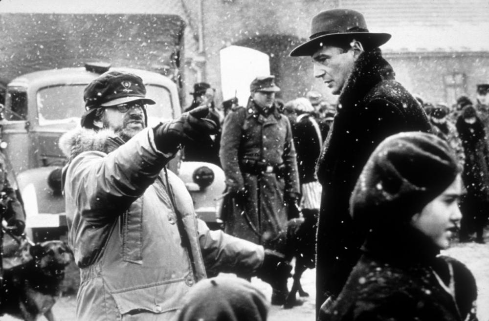 SCHINDLER'S LIST, Steven Spielberg, Liam Neeson, 1993, directing