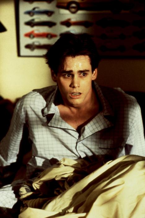 ONCE BITTEN, Jim Carrey, 1985 ONCE BITTEN, Jim Carrey, 1985