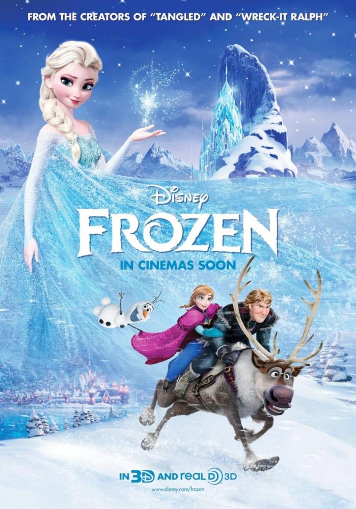 FROZEN, advance poster, 2013. ©Walt Disney Pictures