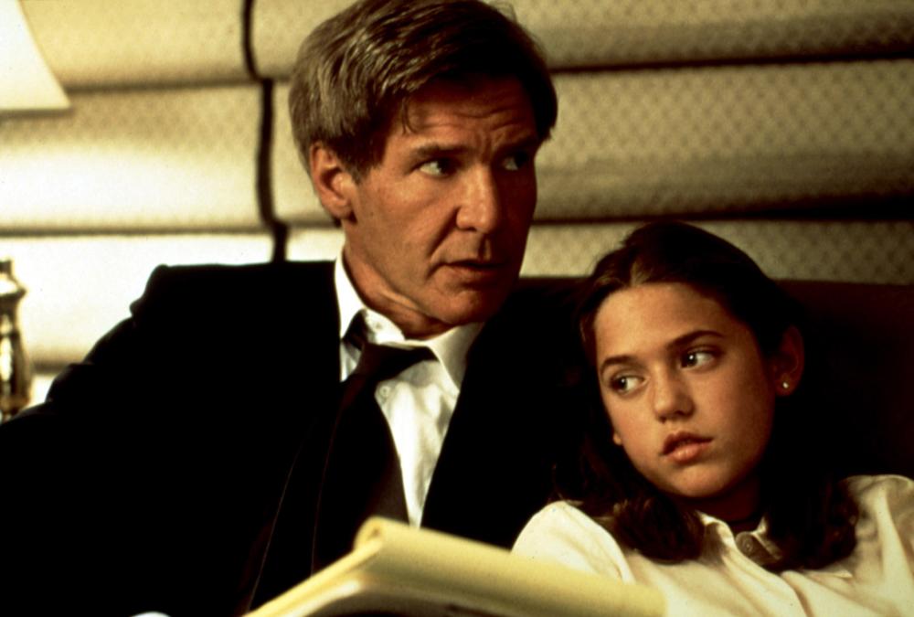 AIR FORCE ONE, Harrison Ford, Liesel Matthews, 1997