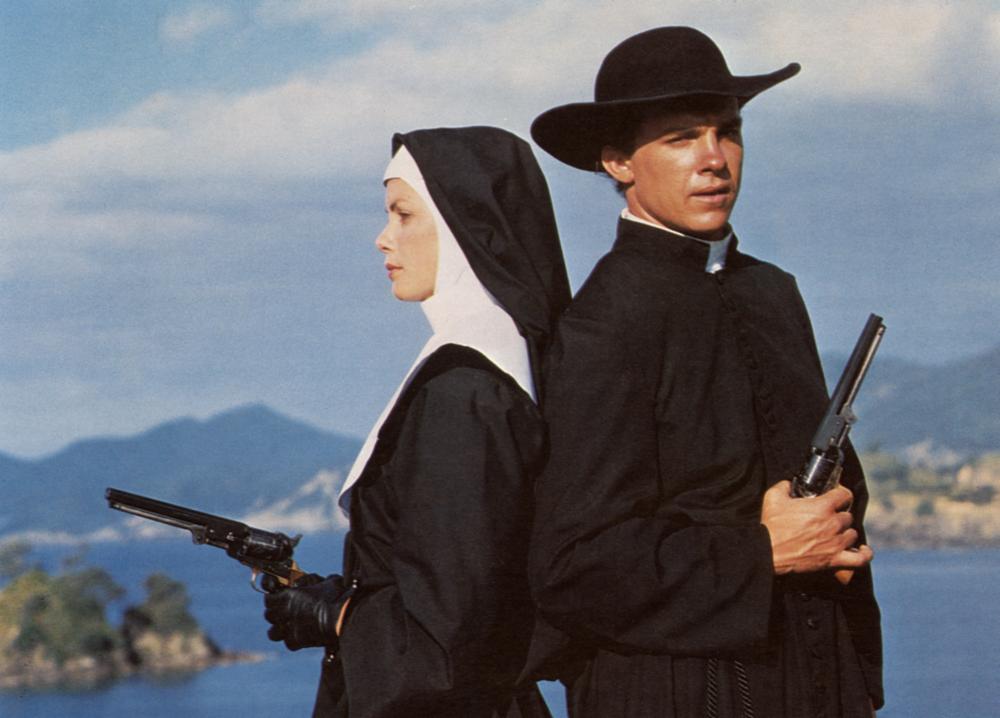 NATE AND HAYES, Jenny Seagrove, Michael O'Keefe, 1983. (c) Paramount Pictures.