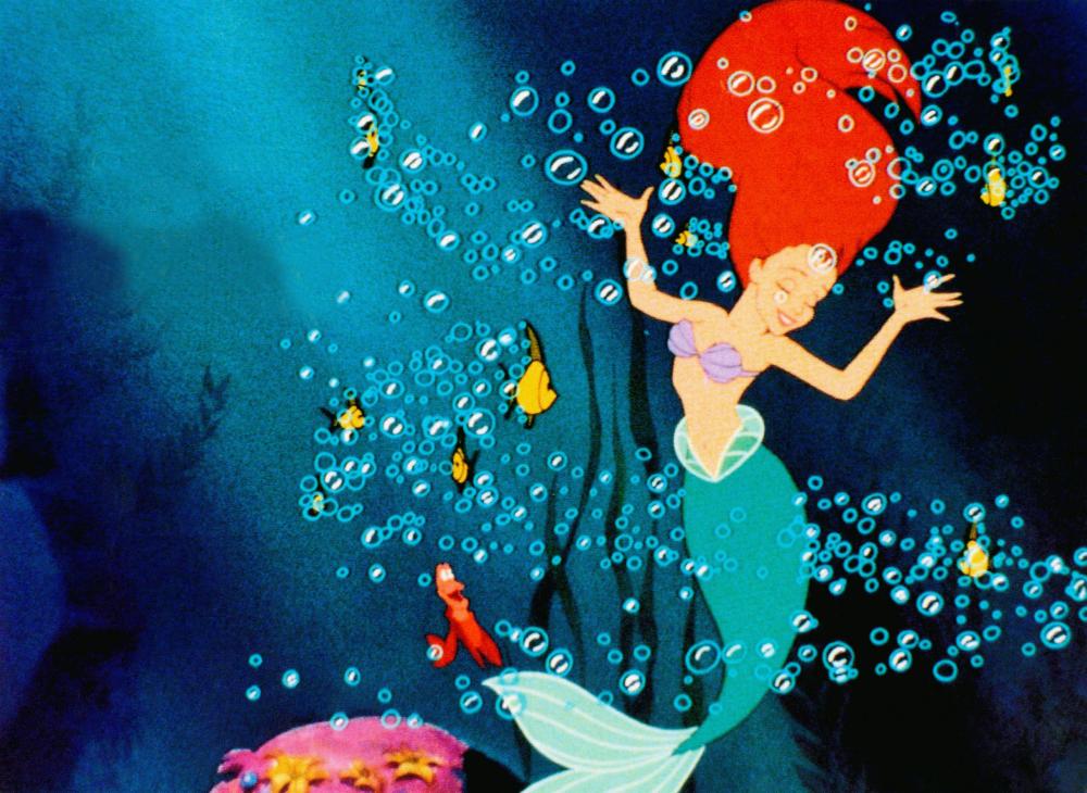 THE LITTLE MERMAID, Ariel (right), 1989, © Walt Disney